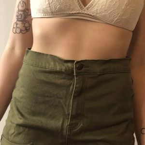 Green forerver 21 jeans short